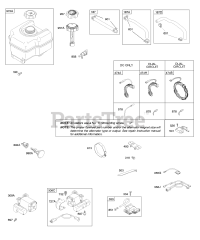Briggs & Stratton 21C214-0134-E1 - Briggs & Stratton Horizontal Engine