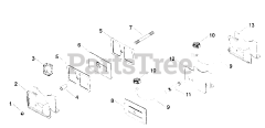 Kohler K181-14340 - Kohler K-Series Engine, Basic Version, 8hp, 6kW Breather &amp; Vent 3-2-2 TP-2045-B