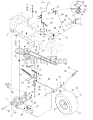 Bolens 13AM762F765 - Bolens Lawn Tractor (2007)