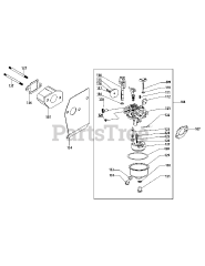 MTD 1P70C0A-11 - MTD Engine 1P70C0A-11 Carburetor