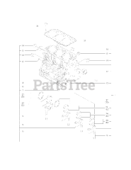 Cub Cadet Yanmar Ex3200 (54ACC4MN727) - Cub Cadet Yanmar Ex Series Compact Tractor Engine Cylinder Block
