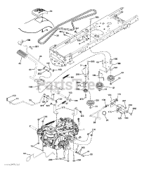 Poulan Pro PB 195A46LT (960420147-00) - Poulan Pro Lawn Tractor (2012-11)