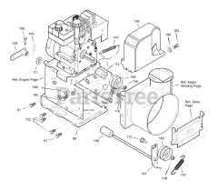 Murray 627809x5A - Murray 27" Snow Thrower (2002) Frame