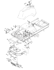 Murray M 200-46 (RZT-46) (17ADCACT058) - Murray Select 46" Zero-Turn Mower (2015) Frame &amp; Electrical