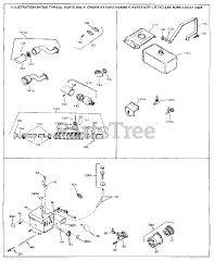 Tecumseh HS50-67136E - Tecumseh Engine Engine Parts List #2