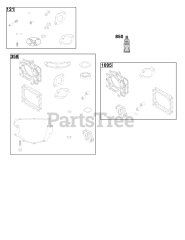 Briggs & Stratton 40N777-0024-B1 - Briggs & Stratton Vertical Engine Service Parts and Tools Group