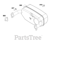 Briggs & Stratton 305447-0193-B5 - Briggs & Stratton Horizontal Engine