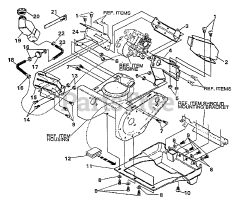 Echo ST-5000 E - Echo Snow Thrower (SN: 5001001 - 5001461)