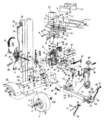 MTD 245-638-000 - MTD Log Splitter (1995)