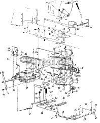 MTD 82-5140 (136-725-019) - MTD Lawn Tractor (1986) (Agway) Parts