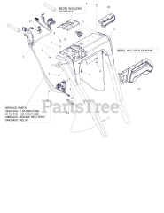 Ariens 926084 (PRO 28) - Ariens Hydro Pro 28" Track Snow Blower, Ariens AX 420cc (SN: 000101 & Above)