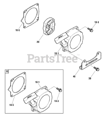 Briggs & Stratton 866089-A - Briggs & Stratton 33cc Brush Cutter (2016) Engine Service Parts - Recoil (TR01771A)