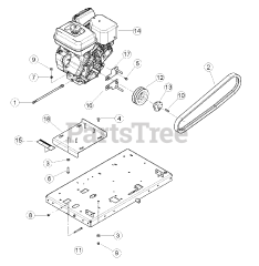 Bear Cat CH 4400 - Bear Cat 4" Chipper, 400cc Subaru (SN: 5VJAA0017DW000001 - 5VJAA0115HW005384) Engine