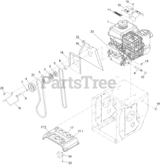 Exmark ZB4636 - Exmark 36" Z-Sweep Power Broom, Kohler CH270 (SN: 413950474 - 416150474) (Rev B) (2023)