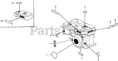 Honda GX160 K1 QX (GC02) - Honda Engine, Made in Japan (SN: GC02-2000001 - GC02-8669999) LABELS