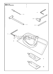Jonsered MC 2256 - Jonsered Brushcutter (2011-01) ACCESSORIES