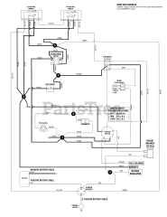 Snapper Pro S 50XT (5900959) - Snapper Pro S50XT Series 48" Zero-Turn Mower, 27hp Briggs & Stratton Electrical Schematic - Ign Ground Circuit/Op Pres - B&amp;S S/N: 2016499707 &amp; Above