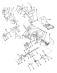 Ariens 902026 (RT 424) - Ariens 24" Front Tine Tiller, 4hp Briggs & Stratton (SN: 006401 & Above)