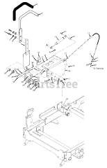 Scag SCZ52V-25CV-EFI - Scag Cheetah 52" Zero-Turn Mower, 25hp Kohler (SN: L6400001 - L6499999) SCZ Steering Components