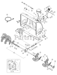 Yard Machines 31AS6FEF700 - Yard Machines Snow Thrower (2006) Blower Housing Assembly