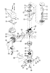 Ryobi 280r (41FR280G034) - Ryobi Blower Engine Parts