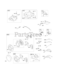 Briggs & Stratton 12R116-0729-E1 - Briggs & Stratton Horizontal Engine