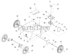 Bear Cat WV 190 S - Bear Cat Walk-Behind Vacuum, 190cc Briggs & Stratton (SN: D00001 - E05370)
