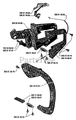 Husqvarna 40 - Husqvarna Chainsaw (1989-06) Front/Handle