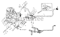 Troy-Bilt 21AE686N063 - Troy-Bilt Rear-Tine Tiller (2003) Wheel/Tines/PTO Drive/Lever &amp; Yoke Assembly