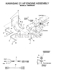 Husqvarna iZ 5223 (968999526) - Husqvarna 52" Zero-Turn Mower (2006-08) ENGINE 4