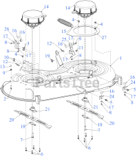 Craftsman E 225 (CMXGRAM203301) (33BCA7ZS793) - Craftsman Rear-Engine Riding Mower, Electric (2020)