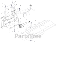 Ariens 851004 - Ariens 44" Brush for Mammoth 850 (SN: 000101 & Above)
