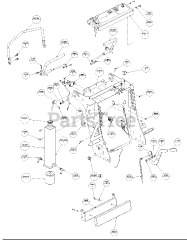 Ariens 994401 (EFZKA1934S) - Ariens Scorpion 34" Stand-On Mower, 19hp Kawasaki (SN: 000101 & Above)