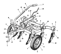 Simplicity 990205 - Simplicity Cultivator For Use With Two Wheel Tractors