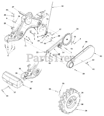 Yard Machines 21AA453B000 - Yard Machines Tiller (2003)