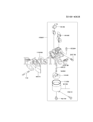 Kawasaki FE250D-AS03 - Kawasaki Engine CARBURETOR