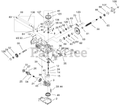 Toro 74501 (Z 16-44) - Toro 44" TimeCutter Zero-Turn Mower (SN