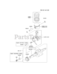 Kawasaki FE170D-CS04 - Kawasaki Engine PISTON/CRANKSHAFT