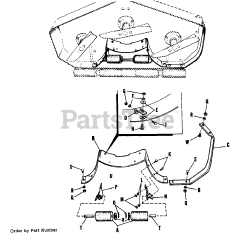 Simplicity 990285 - Simplicity 42" Mower Deck for Model 725 Mowers