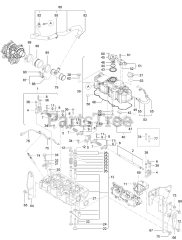 Exmark LZS86TDYM12RW0 - Exmark 144" Lazer Z Diesel Zero-Turn Mower, Yanmar 3TNV86CT (SN: 413950474 - 416150474) (Rev C) (2023)