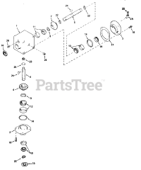 White Outdoor FR-2200 D (130-028-190) - White Outdoor Front-Mount Riding Mower (1990) Peerless Gearbox