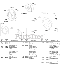 Briggs & Stratton 588447-0477-E2 - Briggs & Stratton Horizontal Engine Flywheel Housing, Stub Shaft, SAE Flywheel