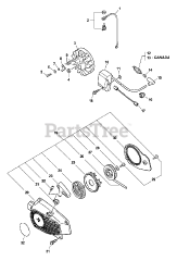 Echo CS-340 - Echo Chainsaw (SN: 04001001 - 04999999)