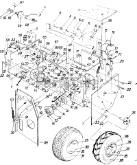 MTD 315-860-000 - MTD Snow Thrower (1985)