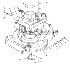 Toro 26620 C - Toro Walk-Behind Mower (SN: 009000001 - 009999999) (1989) Engine Assembly