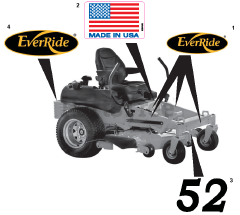 EverRide 991402 (EZKA1948S) - EverRide Hornet 48