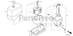 Honda GX390 UT2 PA2 (GCBCT) - Honda Engine, Made in Thailand (SN: GCBCT-1000001 - GCBCT-3485996) AIR CLEANER (4)