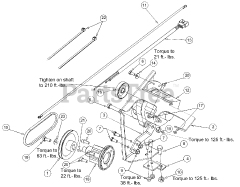 Cub Cadet A116 (39A-116-100) - Cub Cadet H.D. Alternator att Heavy Duty Alternator