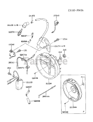 Kawasaki FA076D-ES04 - Kawasaki Engine ELECTRIC-EQUIPMENT