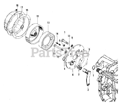 Simplicity 9518 (2097355) - Simplicity Compact Tractor, Diesel Brake - Right Hand Group (3486I60)